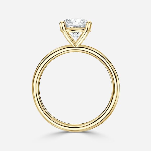 Una Yellow Gold Engagement Ring