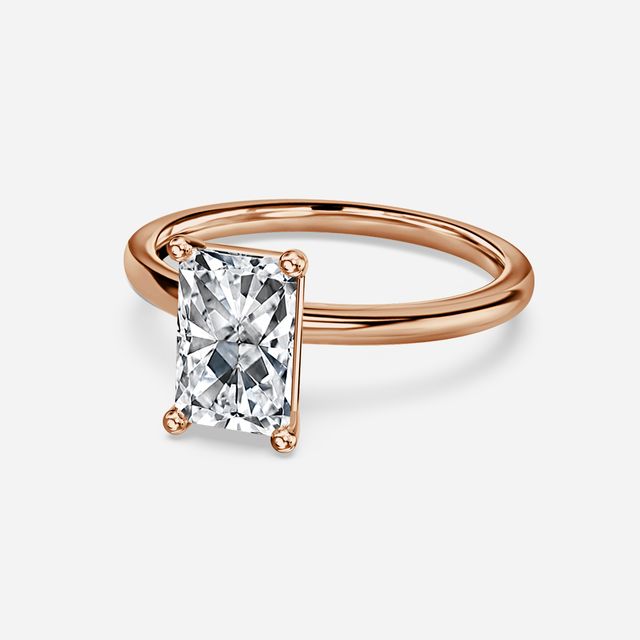 Una Rose Gold Engagement Ring