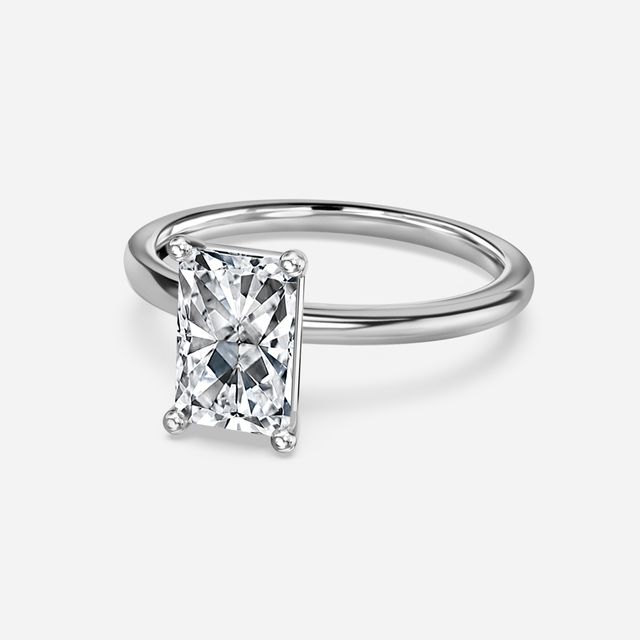 Una White Gold Engagement Ring