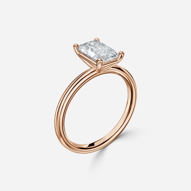 Una Rose Gold Engagement Ring