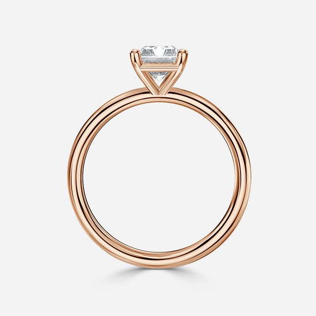 Una Rose Gold Engagement Ring