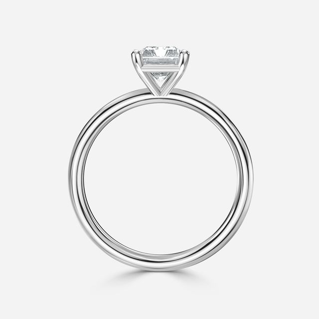 Una White Gold Engagement Ring