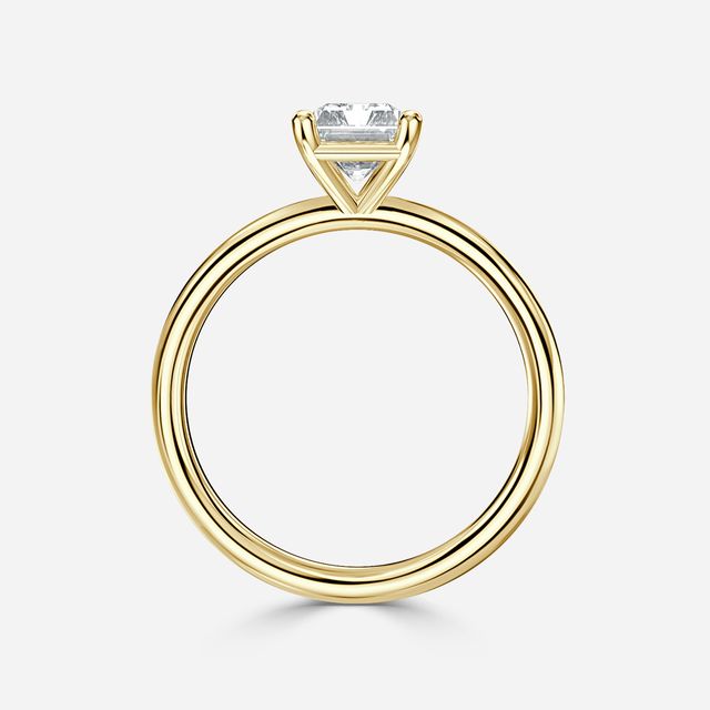Una Yellow Gold Engagement Ring