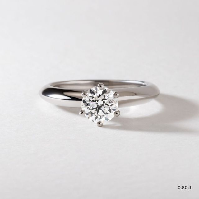 Favian White Gold Solitaire Engagement Ring