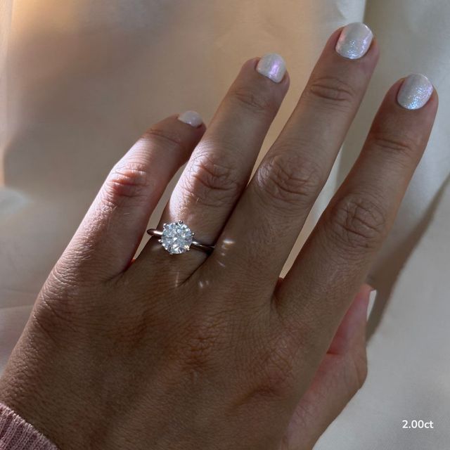 Favian White Gold Solitaire Engagement Ring