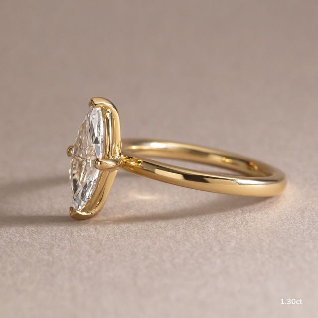 Chelsea Yellow Gold Engagement Ring