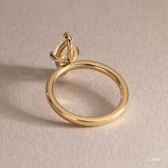Chelsea Yellow Gold Engagement Ring