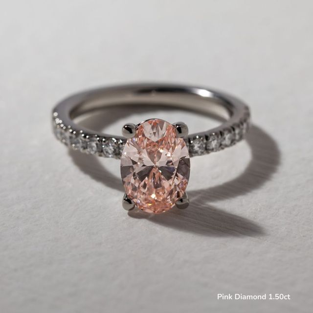 Jessica White Gold Pave Engagement Ring