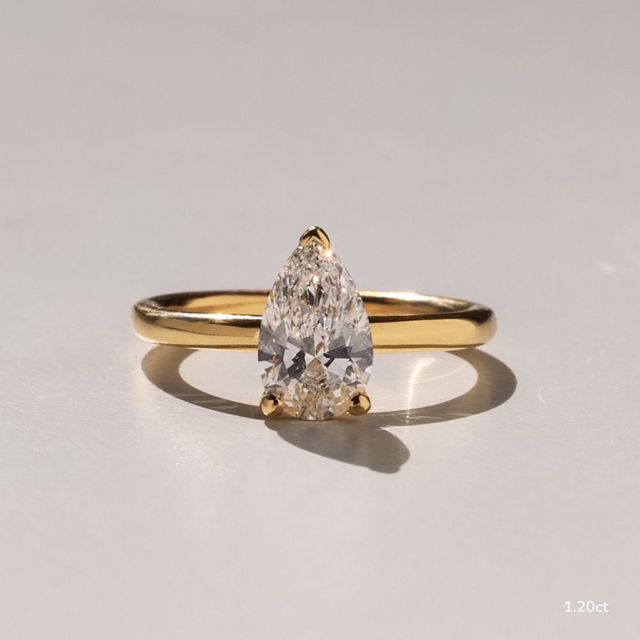 Chelsea Yellow Gold Engagement Ring