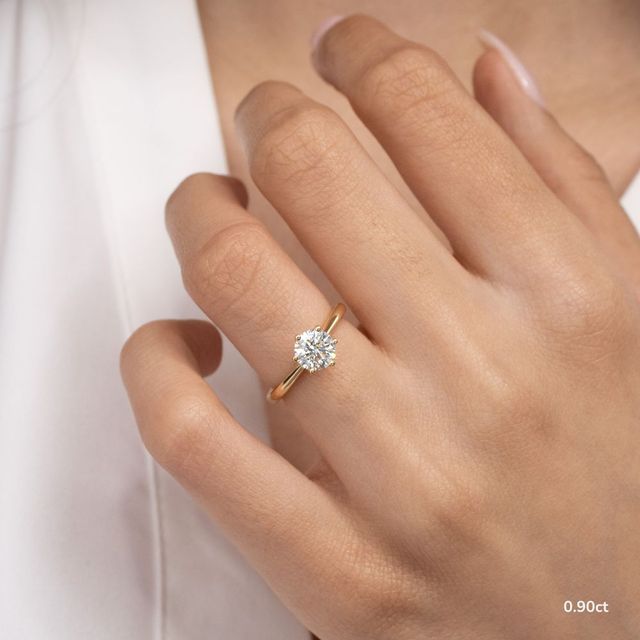 Jemini Yellow Gold Engagement Ring