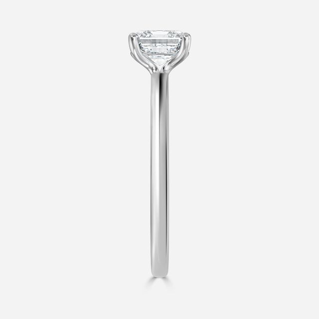 Athena Dainty White Gold Solitaire Engagement Ring