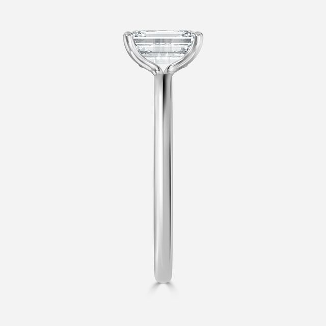 Athena Dainty White Gold Solitaire Engagement Ring
