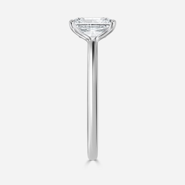 Athena Dainty Platinum Solitaire Engagement Ring