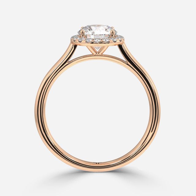Ava Rose Gold Engagement Ring