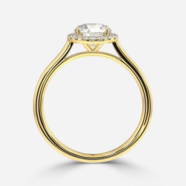 Ava Yellow Gold Engagement Ring