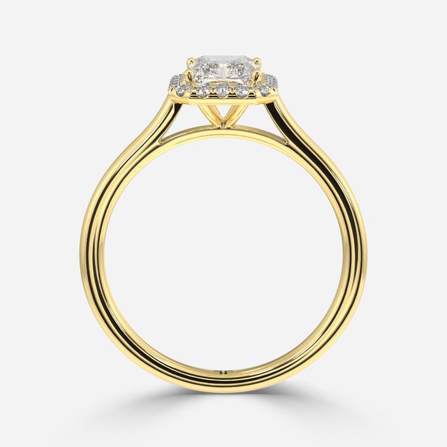 Ava Yellow Gold Engagement Ring