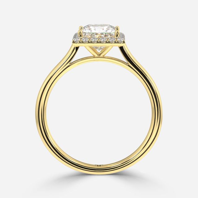 Ava Yellow Gold Engagement Ring