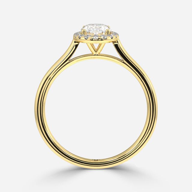 Ava Yellow Gold Engagement Ring