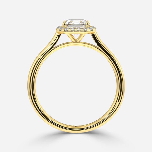 Ava Yellow Gold Engagement Ring