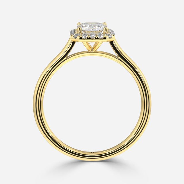 Ava Yellow Gold Engagement Ring