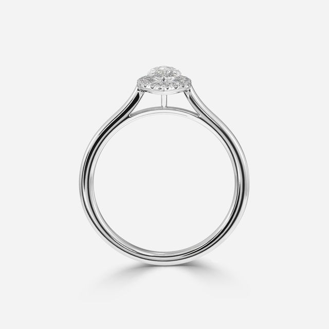 Ava White Gold Engagement Ring
