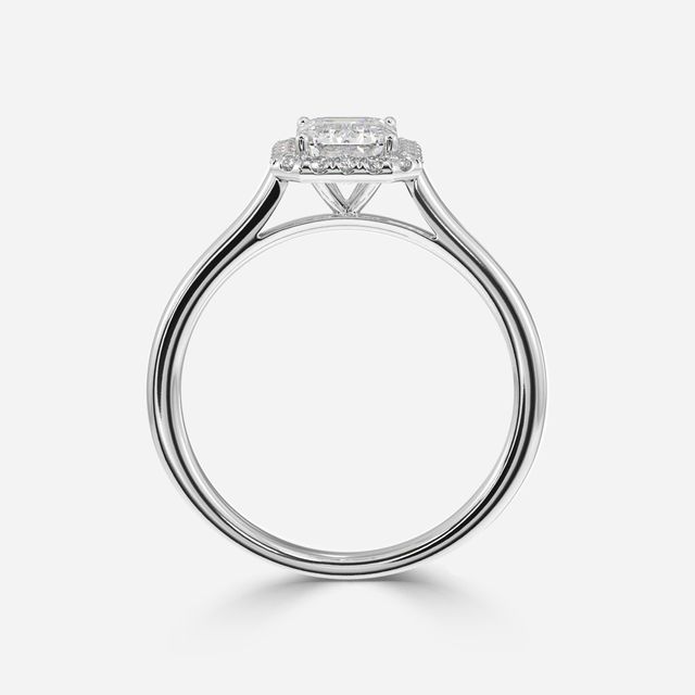 Ava White Gold Engagement Ring