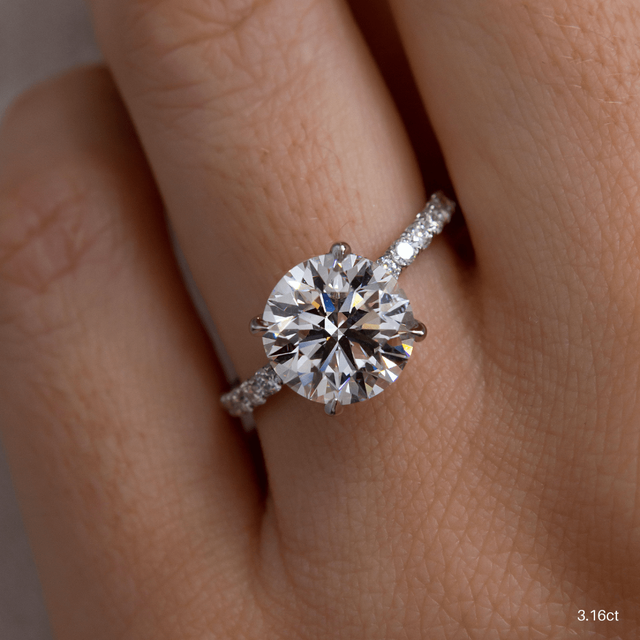 Sadie Platinum Engagement Ring