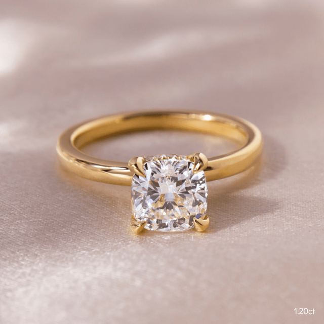 Kate Yellow Gold Engagement Ring
