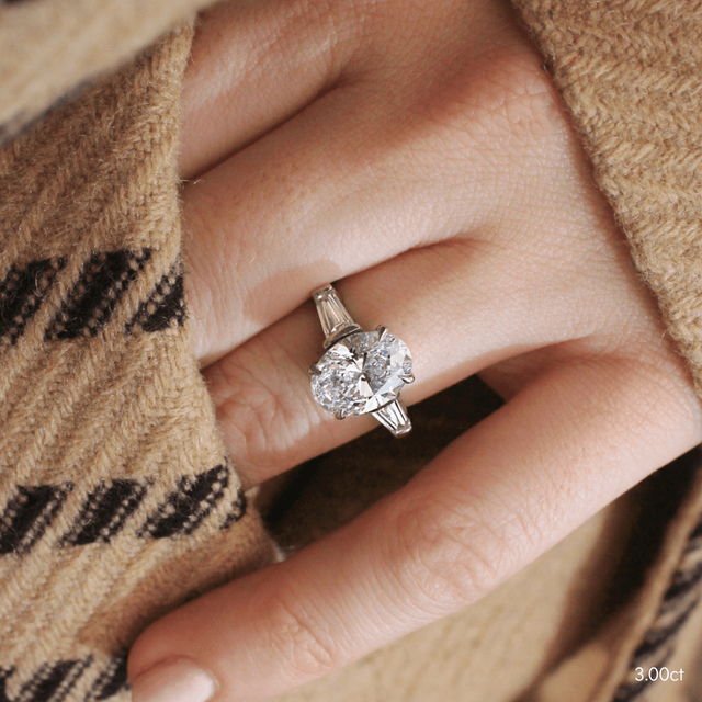 Kenzo White Gold Engagement Ring
