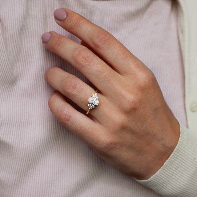 Isabella Yellow Gold Engagement Ring