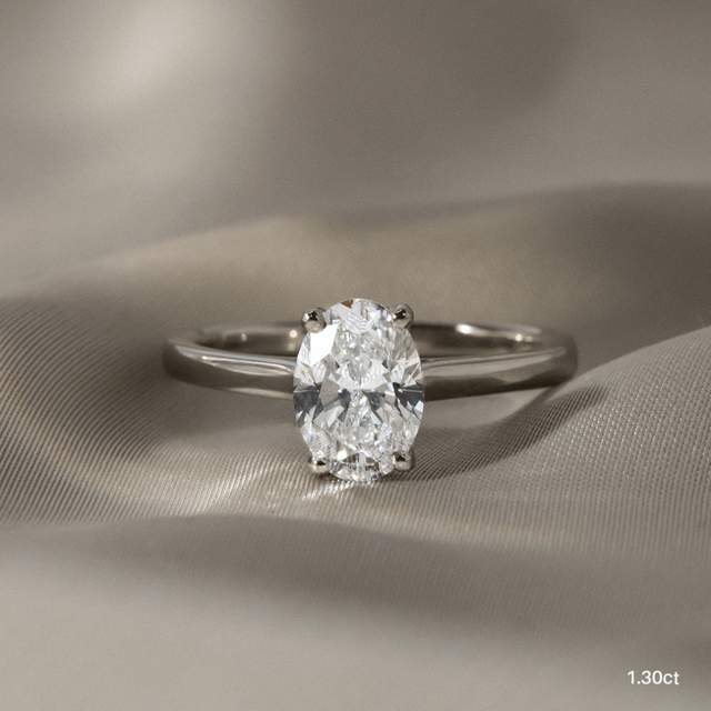 Geraldine Platinum Engagement Ring