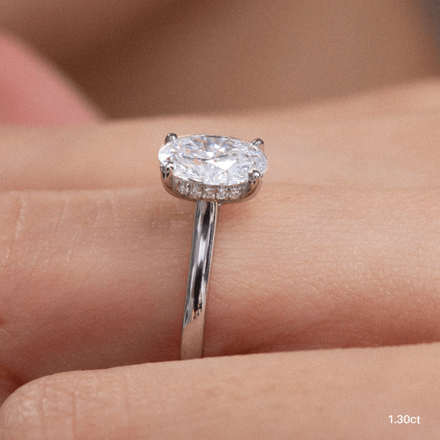 Geraldine Platinum Engagement Ring