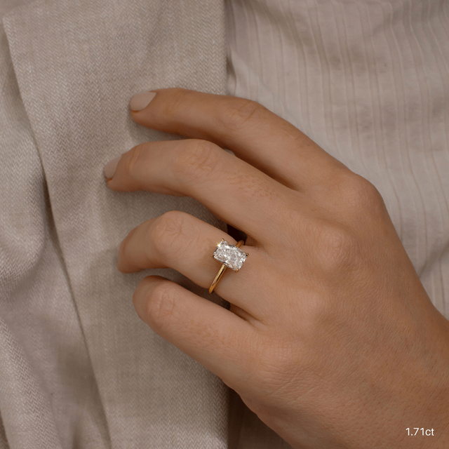 Kate Yellow Gold Engagement Ring