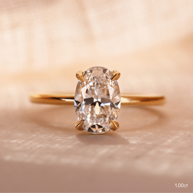 Kate Yellow Gold Engagement Ring