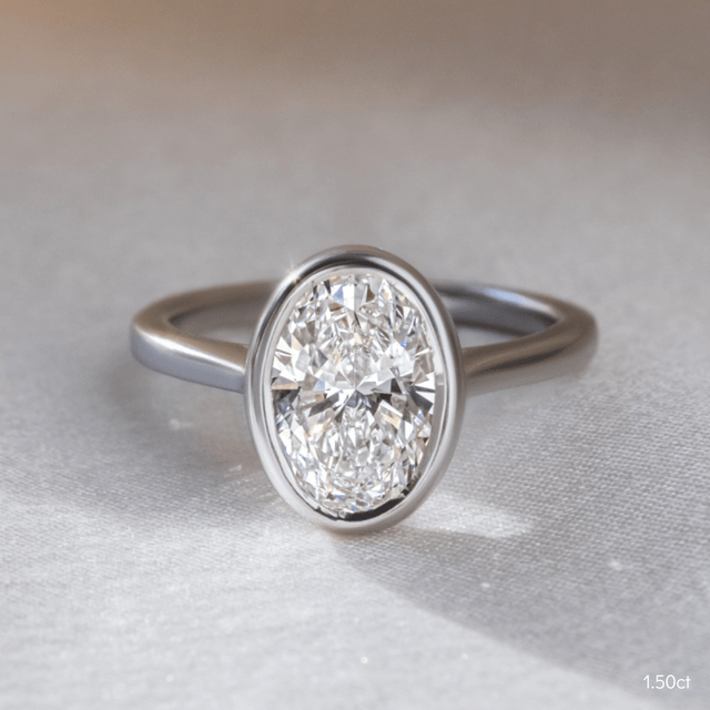 Chloe White Gold Solitaire Engagement Ring