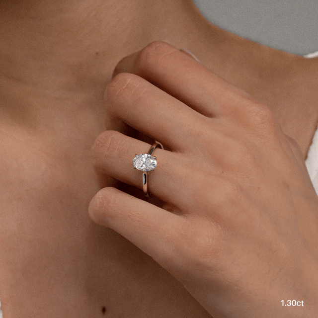Geraldine Platinum Engagement Ring