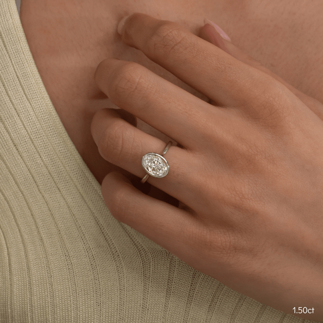 Chloe White Gold Solitaire Engagement Ring