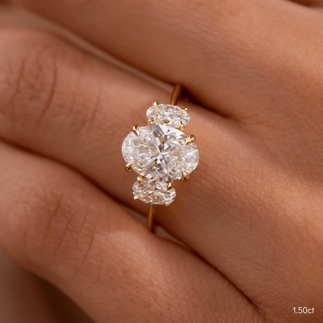 Cairo Yellow Gold Engagement Ring