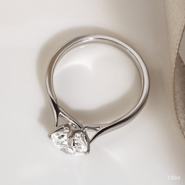 Roxana Platinum solitaire Engagement Ring