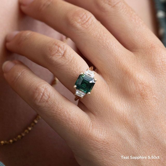 Treya Yellow Gold Engagement Ring