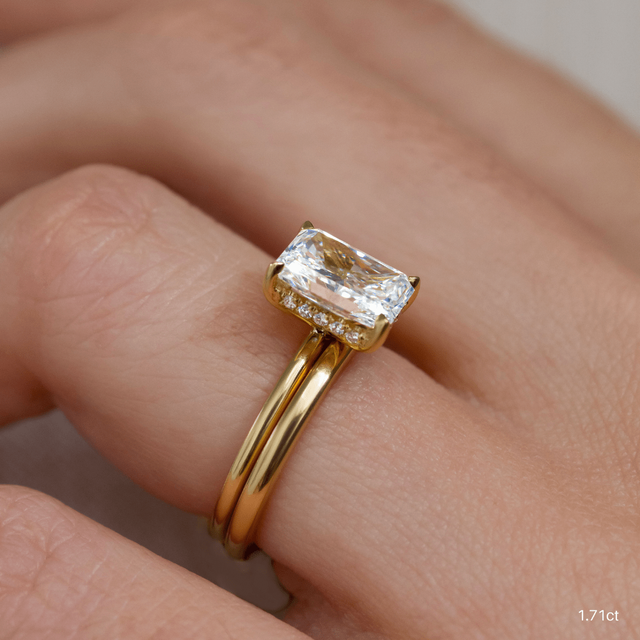 Kate Yellow Gold Engagement Ring