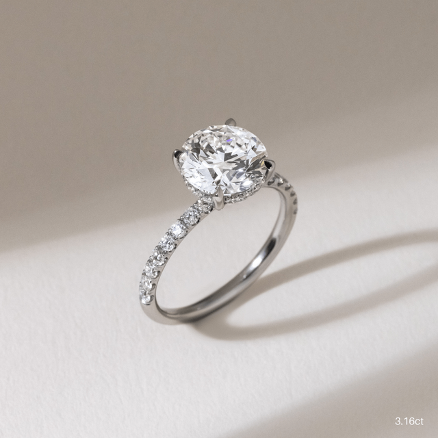 Sadie Platinum Engagement Ring
