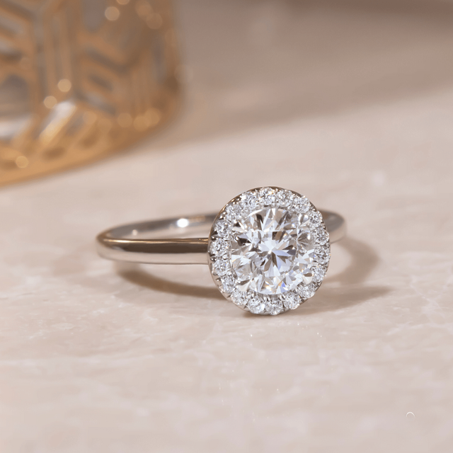 Ava White Gold Engagement Ring