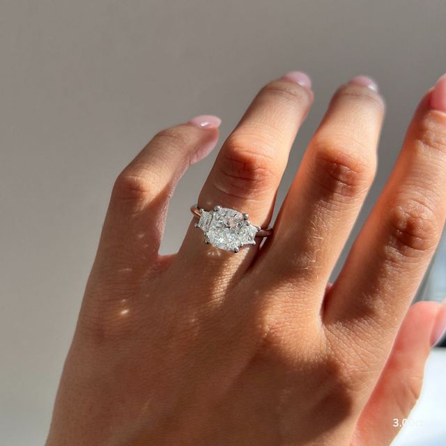 Treya White Gold Engagement Ring