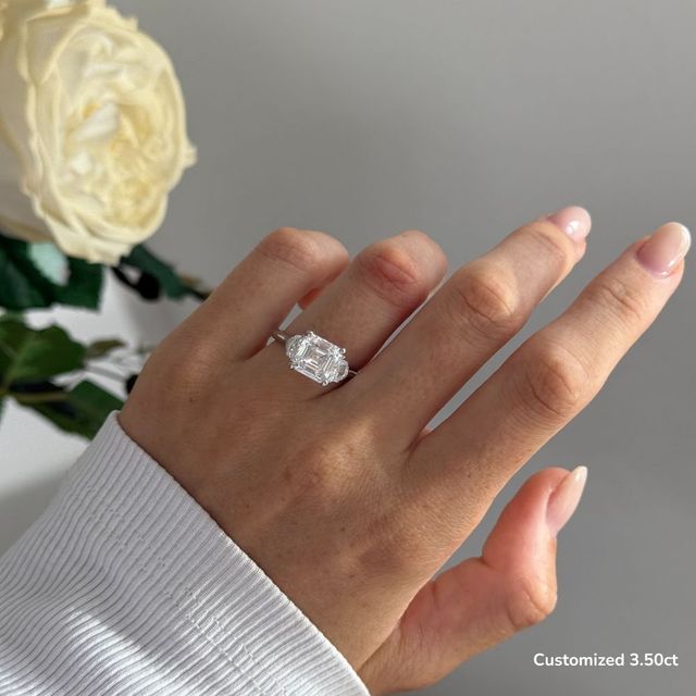 Treya White Gold Engagement Ring