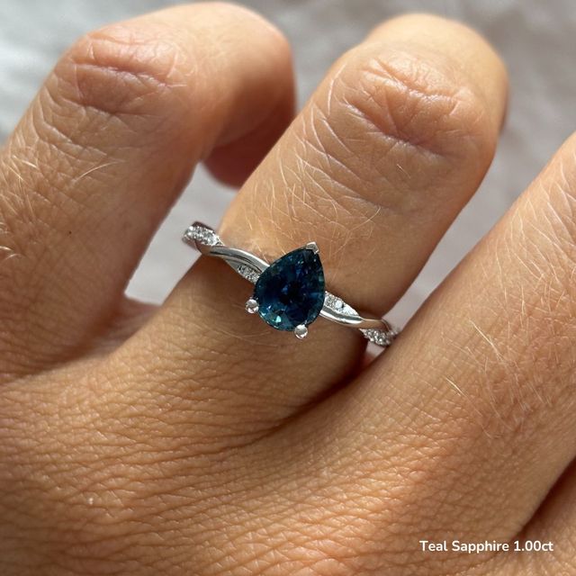 Sahana Platinum Pave Engagement Ring