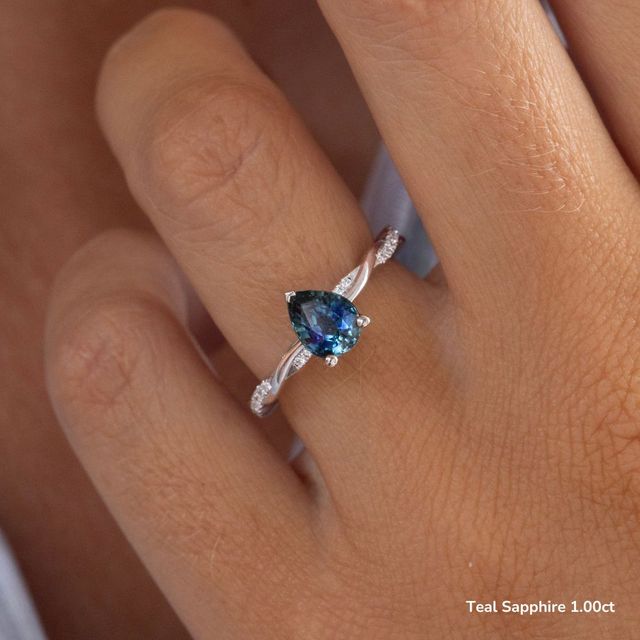 Sahana Platinum Pave Engagement Ring