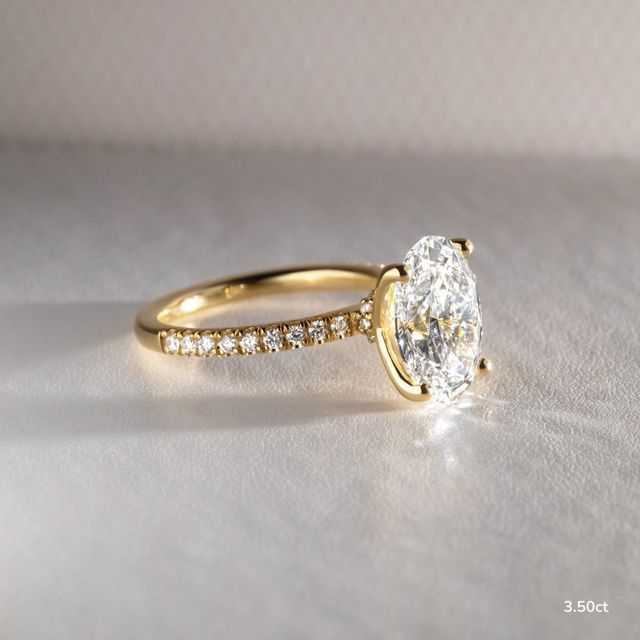 Jennifer Yellow Gold Engagement Ring
