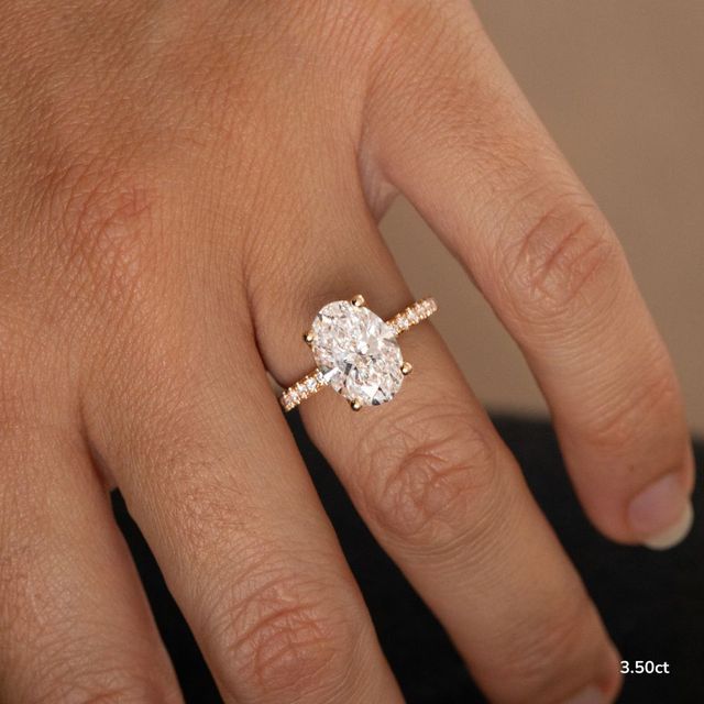 Jennifer Yellow Gold Engagement Ring