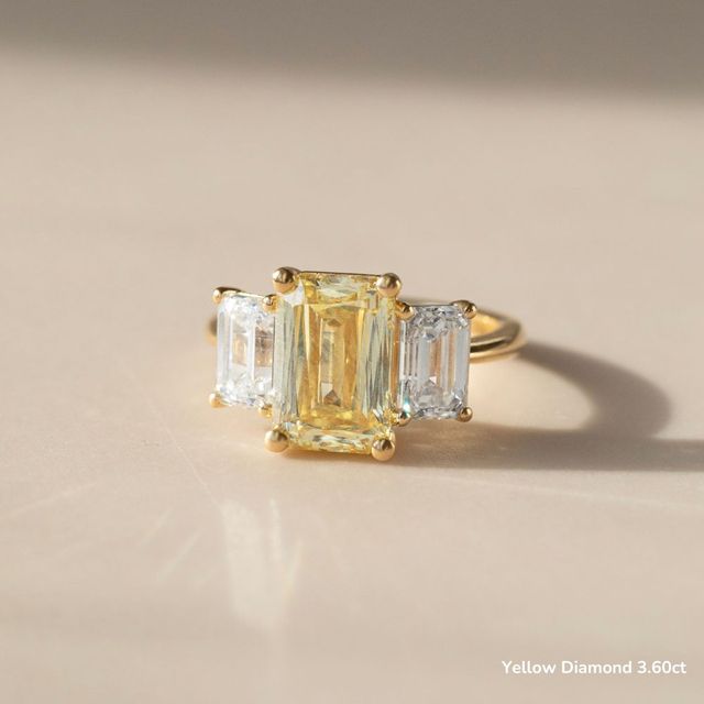 Cairo Yellow Gold Engagement Ring